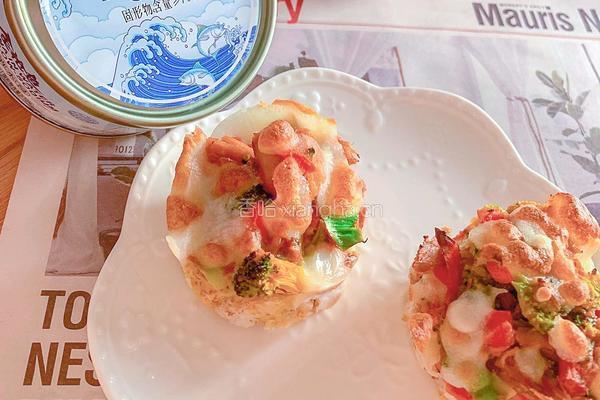 金枪鱼吐司蔬菜杯‖春游必备的做法图解8