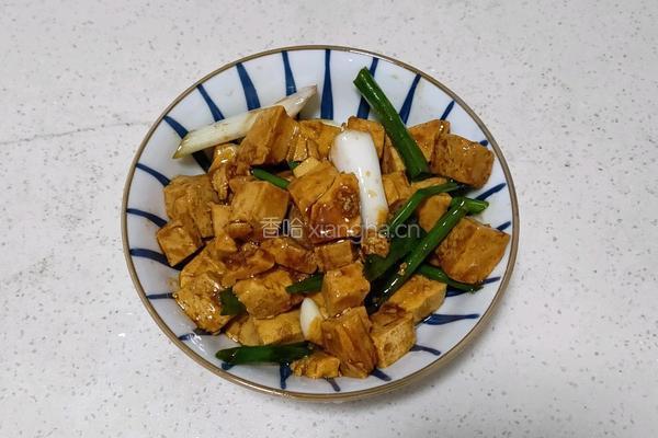 红烧冻豆腐的做法图解7