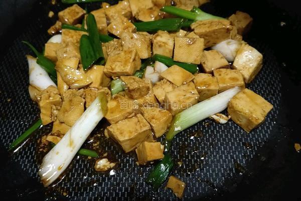 红烧冻豆腐的做法图解5