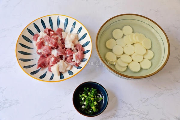 山药蒸肉末的做法图解2