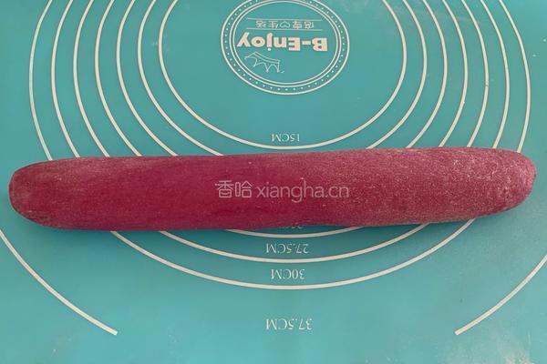 紫薯玫瑰花馒头的做法图解2
