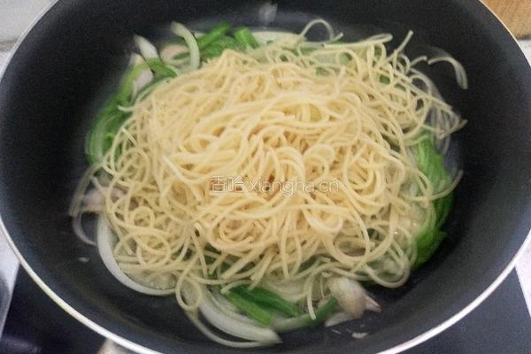 黑椒牛柳意面的做法图解4