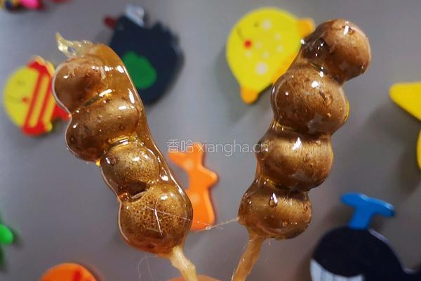 山药豆糖葫芦的做法图解6