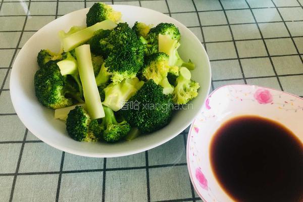 白灼西兰花的做法图解5