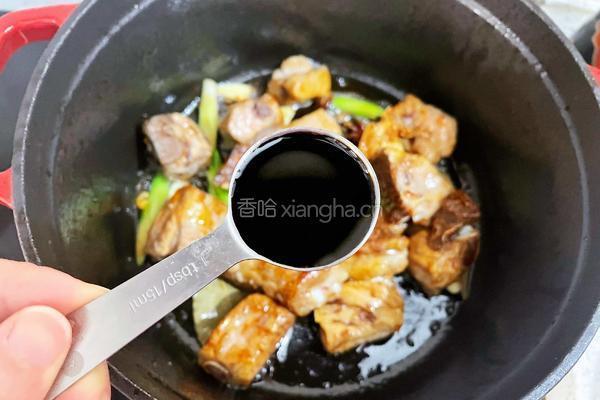 鹌鹑蛋烧排骨的做法图解8