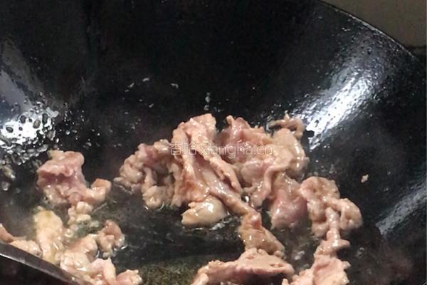 豆腐皮炒瘦肉的做法图解6