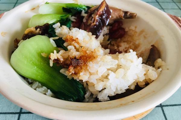 家庭版腊味煲仔饭的做法图解6