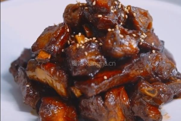 超下饭的话梅小排的做法图解11