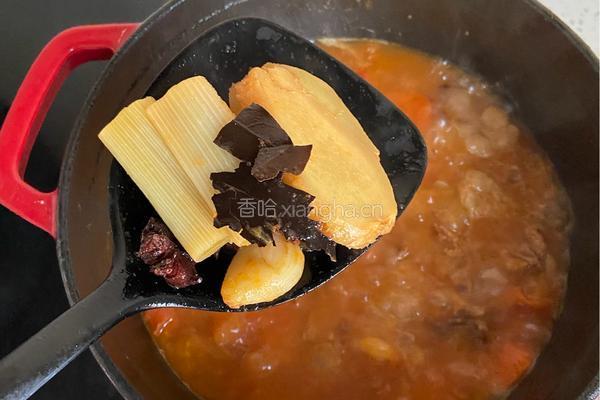 西红柿炖牛腩的做法图解8