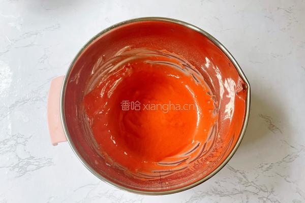 红丝绒奶盖卷的做法图解5