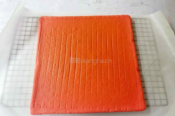 红丝绒奶盖卷的做法图解13