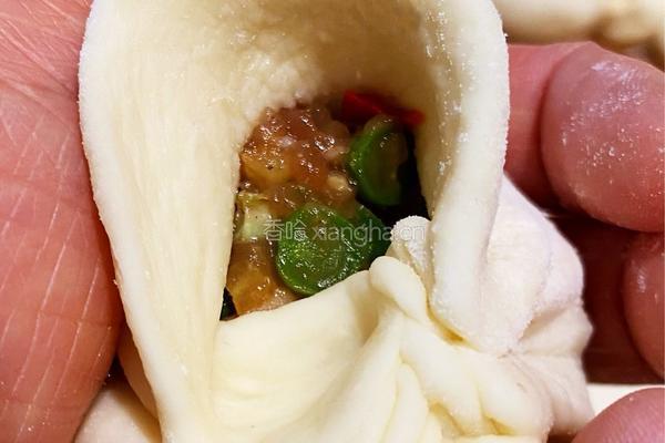肉末豇豆包子的做法图解10