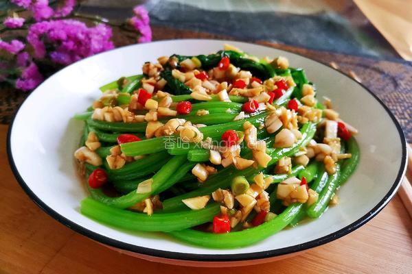 凉拌茼蒿的做法图解12