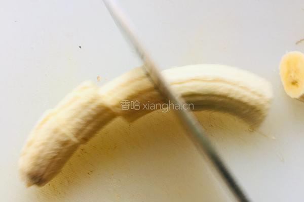 牛奶香蕉煮麦片的做法图解4