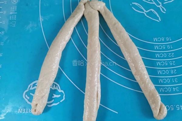 酸奶辫子排包的做法图解11