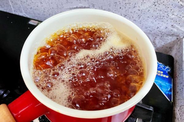 自制柠檬红茶冻撞奶的做法图解8
