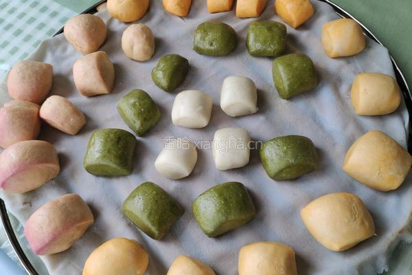 果蔬小馒头的做法图解3