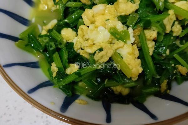 菠菜炒鸡蛋的做法图解9