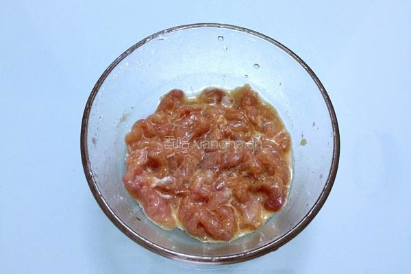 杏鲍菇炒肉片的做法图解2