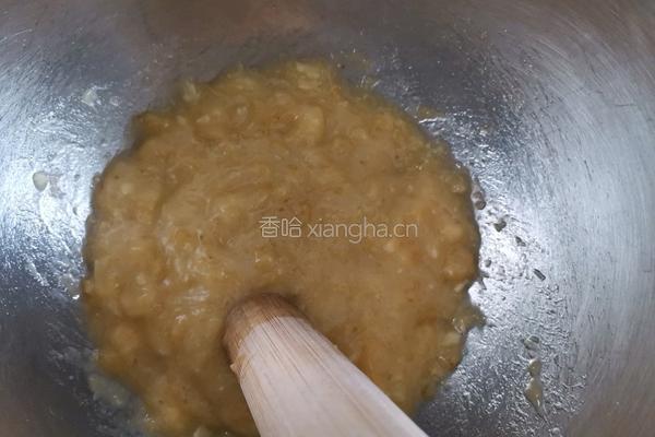全麦香蕉燕麦麦芬蛋糕（无油无糖低卡减脂)的做法图解2