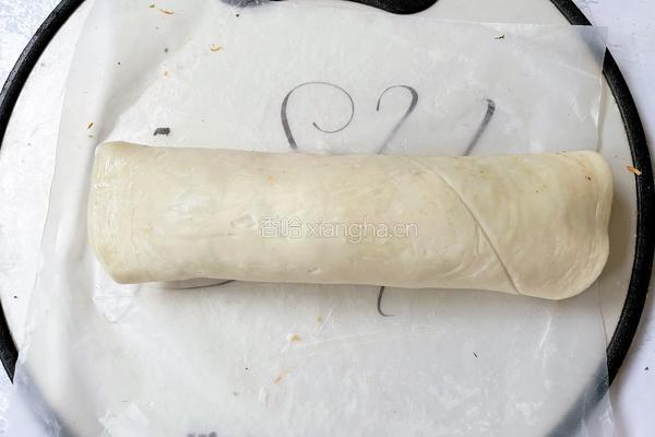 火腿肉松卷的做法图解7