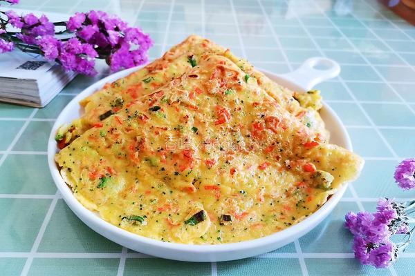 胡萝卜鸡蛋饼的做法图解13