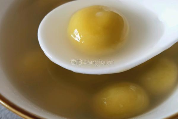 南瓜汤圆的做法图解7