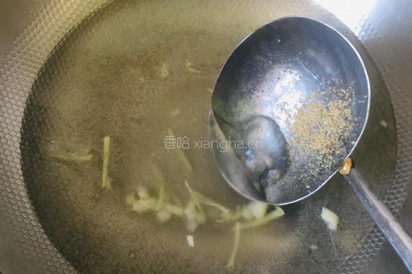 清汤芥菜的做法图解3