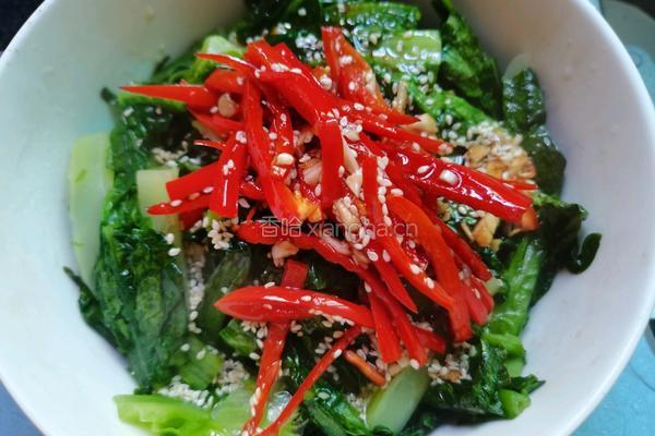 凉拌油麦菜的做法图解17