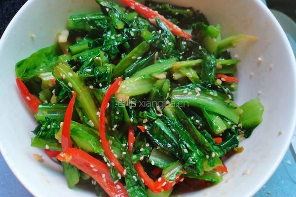 凉拌油麦菜的做法图解18