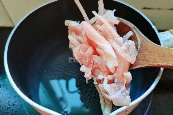 榨菜肉丝汤的做法图解7