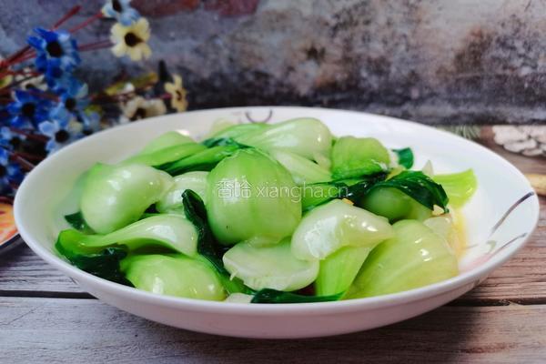 蒜香油菜的做法图解11