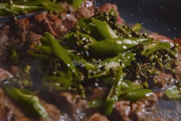煎椒麻牛里脊的做法图解8