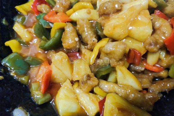 菠萝咕咾肉的做法图解12