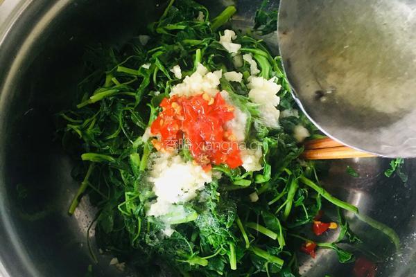 炝拌苜蓿的做法图解6