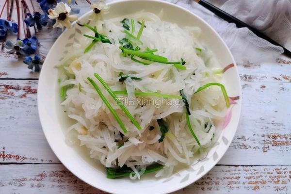香菜萝卜丝的做法图解14
