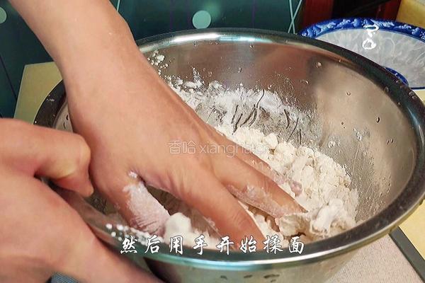 紫薯馅的糯米饼的做法图解7