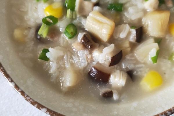 干贝时蔬粥的做法图解6