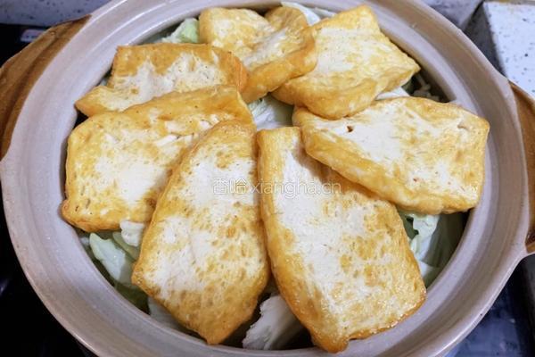 白菜豆腐煲的做法图解9