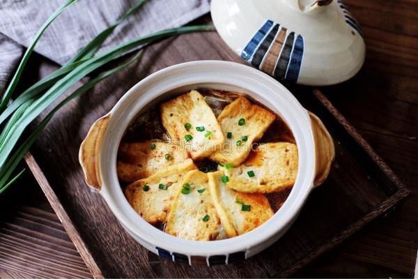 白菜豆腐煲的做法图解13
