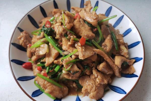 小炒鸡胸肉（减肥必备）的做法图解16
