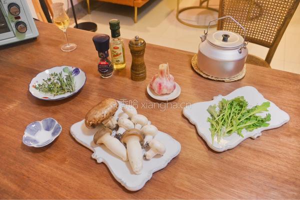 香草烤小蘑菇宝宝的做法图解1