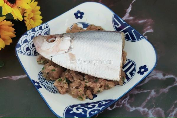 咸鳓鱼蒸肉末的做法图解4