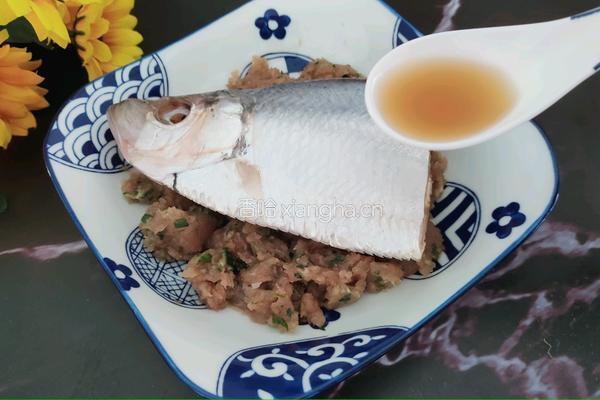咸鳓鱼蒸肉末的做法图解5