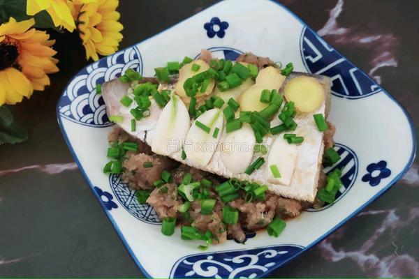 咸鳓鱼蒸肉末的做法图解7
