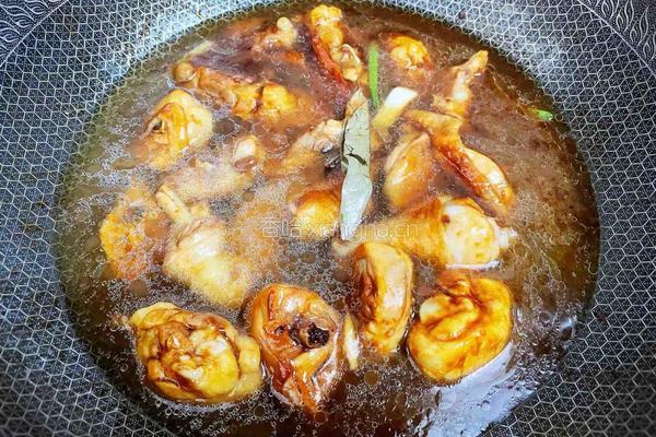 香菇炖鸡腿的做法图解15