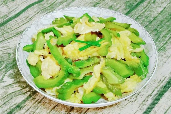 苦瓜炒鸡蛋的做法图解17