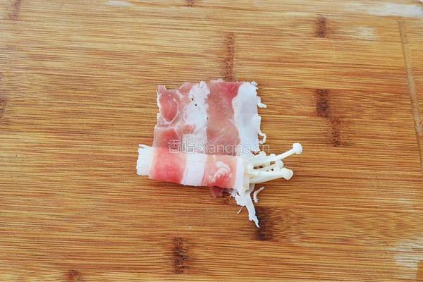 金针菇肥牛卷的做法图解4
