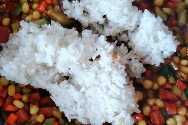 黄金炒饭的做法图解6