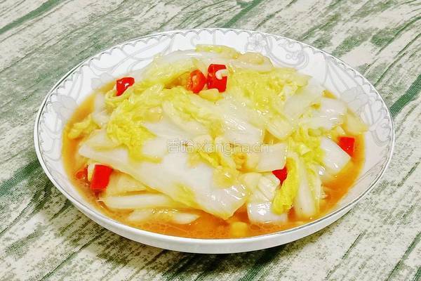 酸辣娃娃菜的做法图解11